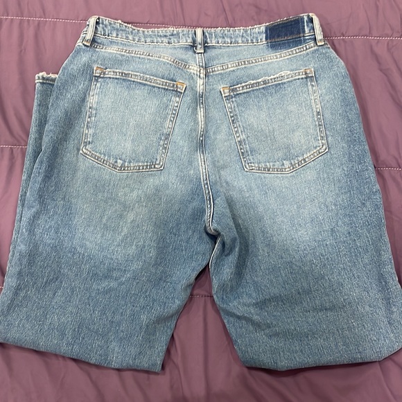 Curve love Abercrombie relaxed straight leg jean - Picture 3 of 4